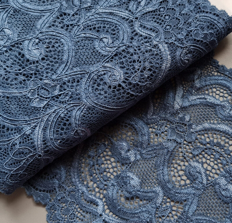 Bluish lace with elastane, Nr.5
