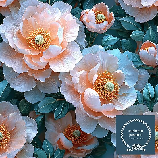 Lielās peonijas, Nr.11. Oxford auduma priekšpasūtīšana