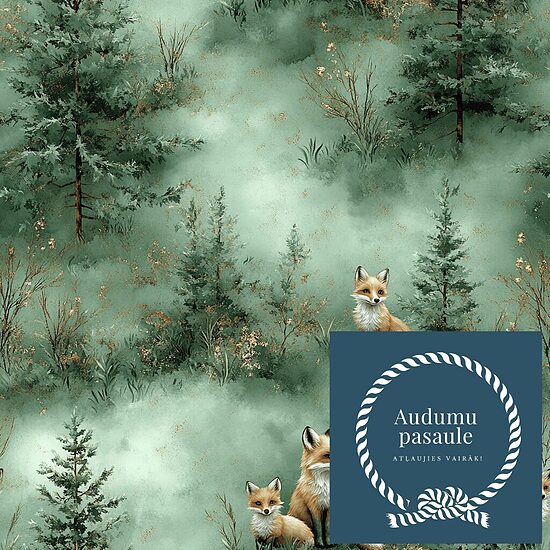 Lapsas zaļā egļu mežā,  Nr.122 Oxford auduma priekšpasūtīšana 