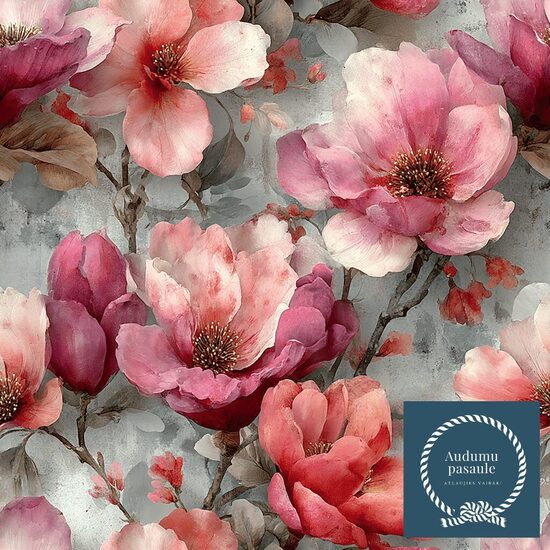 Pavasara magnolijas,  Nr.41. Oxford auduma priekšpasūtīšana 