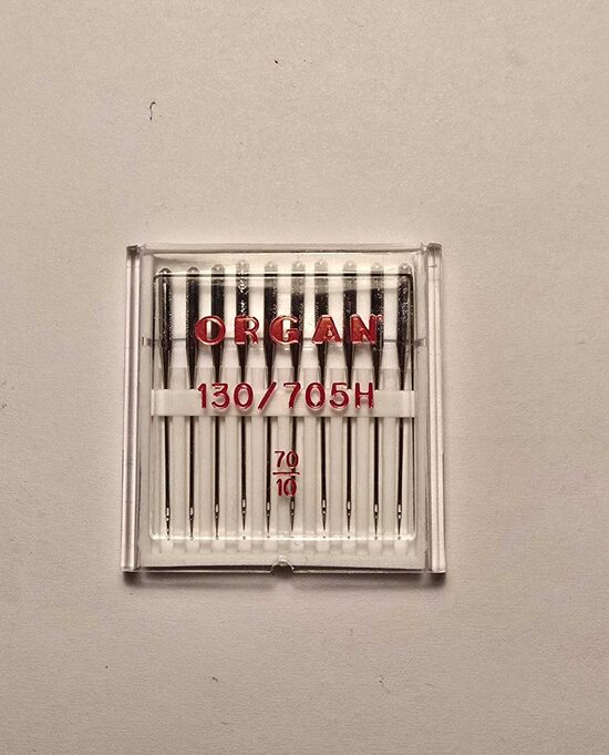 Šujmašīnas adatas ORGAN 130/705H Nr. 70 (Universal)