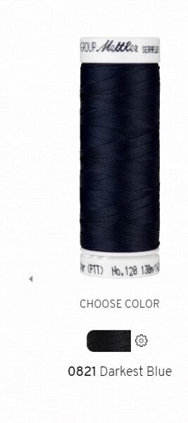 SERAFLEX, Darkest blue,  No. 0821