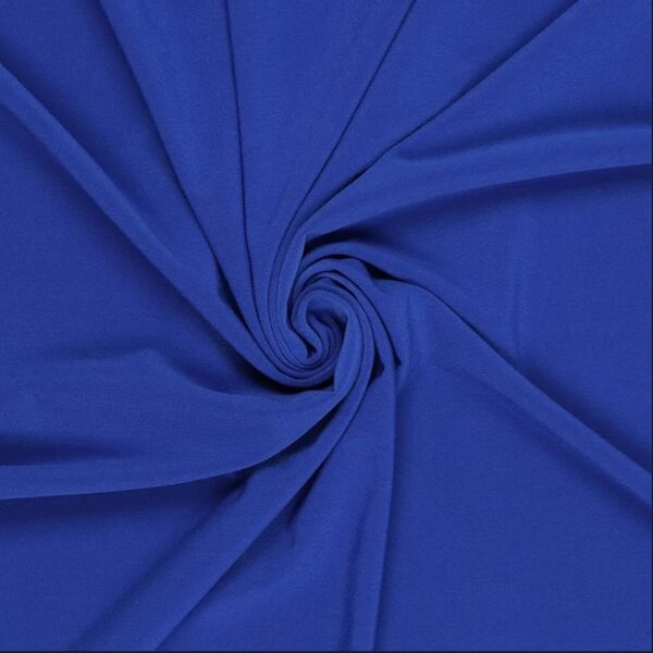 Cobalt, polyester jersey with elastane