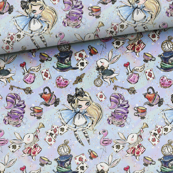 Alice in Wonderland, cilpiņtrikotāža, priekšpasūtījums
