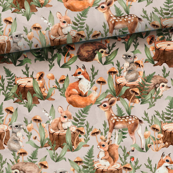 Forest babies Beige, cilpiņtrikotāža, priekšpasūtījums
