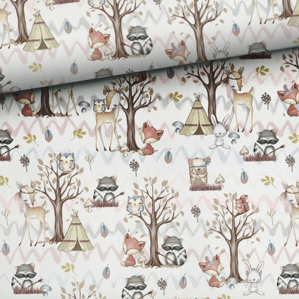 Forest friends, cilpiņtrikotāža, priekšpasūtījums