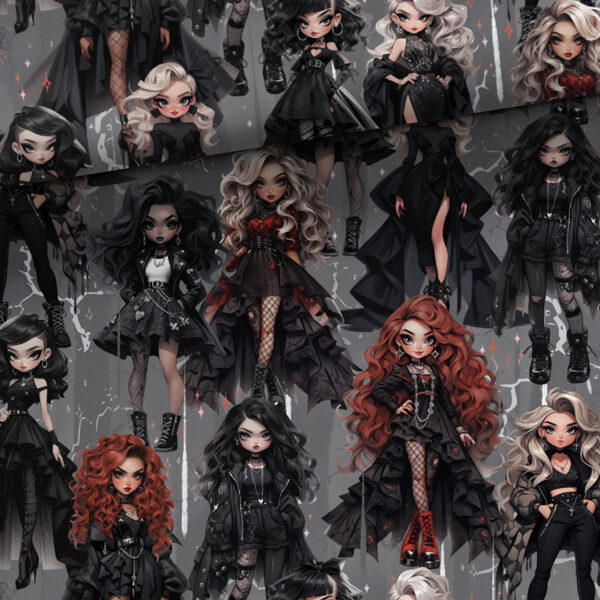 Goth Girls, cilpiņtrikotāža, priekšpasūtījumi