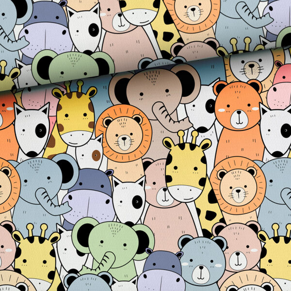 Colorful zoo, cilpiņtrikotāža, priekšpasūtījums