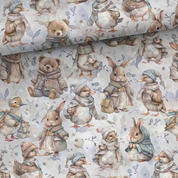 Bunnies and friends_CILPIŅTRIKOTĀŽA_priekšpasūtījums