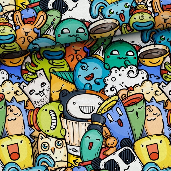 Doodles: Monsters Squad, cilpiņtrikotāža, priekšpasūtījums