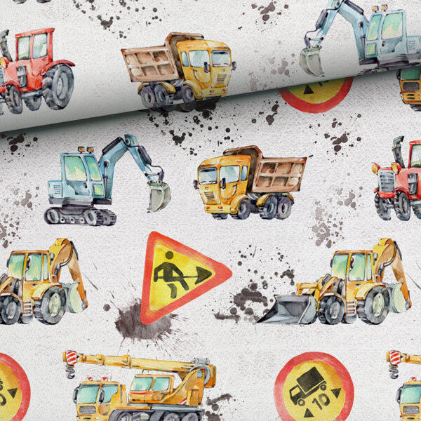 Construction machinery, cilpiņtrikotāža, priekšpasūtījums