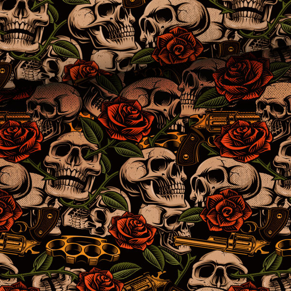 Skulls and Roses, cilpiņtrikotāža, priekšpasūtījumi