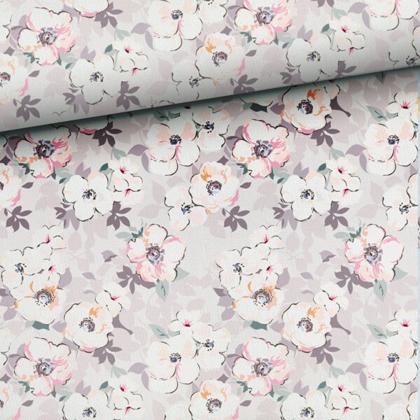 Small pastel flowers, cilpiņtrikotāža, priekšpasūtījums